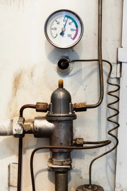 termometre ve Redüktör kullanılan gaz Kazan