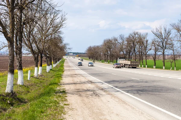 Federal otoyol Krasnodar - Novorossiysk — Stok fotoğraf