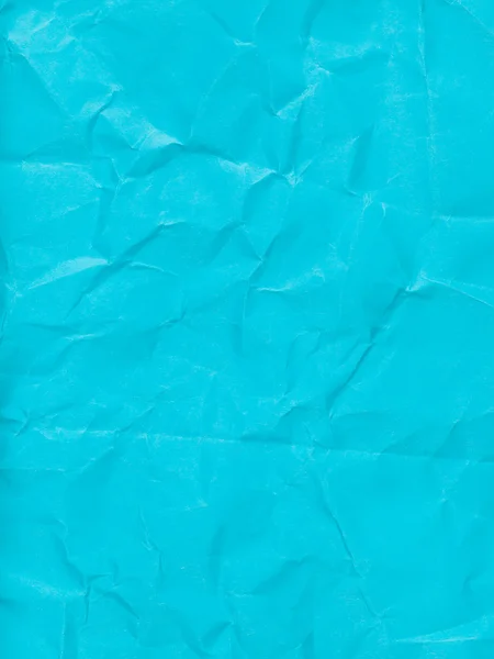 Latar belakang vertikal dari kertas kusut biru — Stok Foto