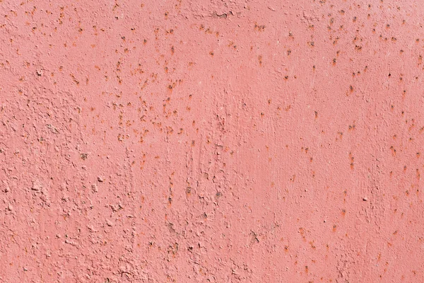 背景ピンクに塗られた金属壁から — ストック写真
