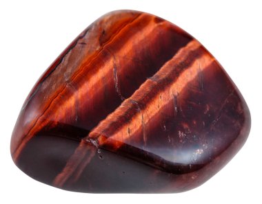 cilalı kırmızı boğalar göz değerli taş beyaz izole