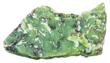 Kertenkele (Serpentine) değerli taş örneği