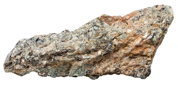 Schist Rock uit nefelien syeniet mineraal — Stockfoto