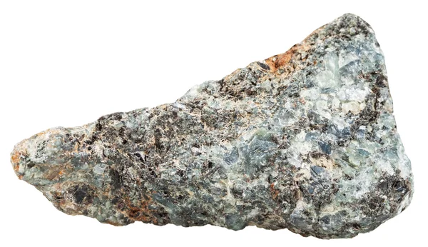 Nephelite och biotite i Schist nephelinsyenit — Stockfoto