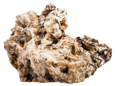 beyaz izole ham astrophyllite değerli taş