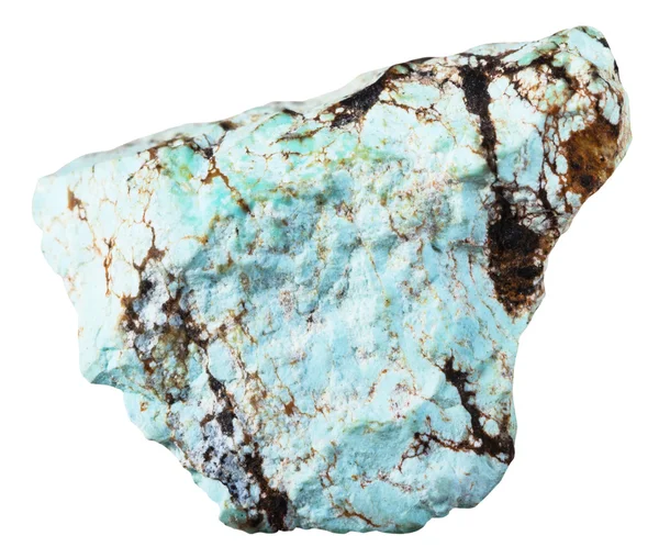 Камешек из бирюзового камня из Казахстана — стоковое фото