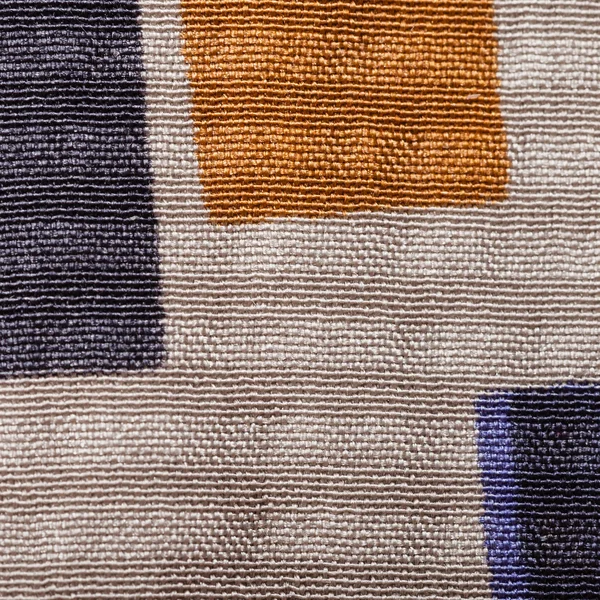 Square textile background - brown silk fabric — Stock Photo, Image