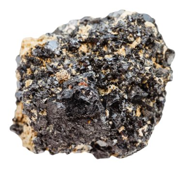 Beyaz izole Perovskite taş