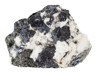 knopite druse beyaz izole