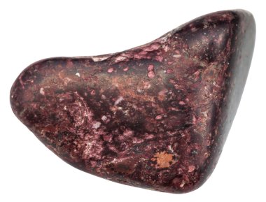 cilalı Piemontite değerli taş izole