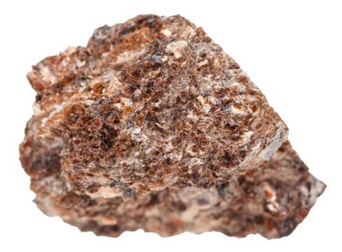 Phlogopite (magnezyum mika) izole örneği