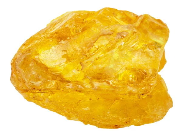 Native Sulfur ( sulphur) stone isolated — Stock Photo, Image