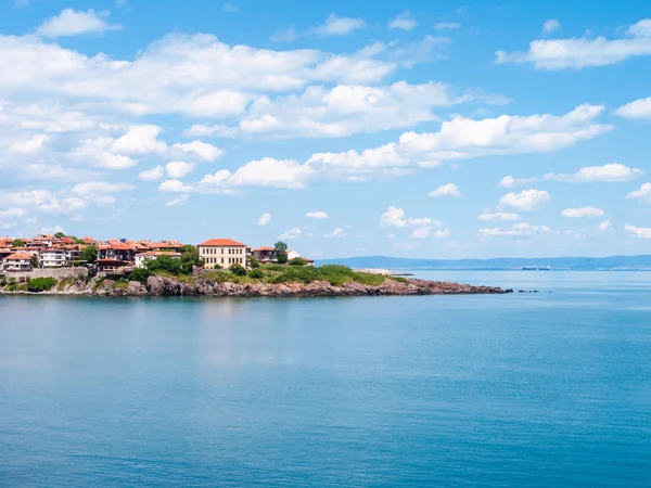 Casas en Sozopol ciudad, Bulgaria — Foto de Stock