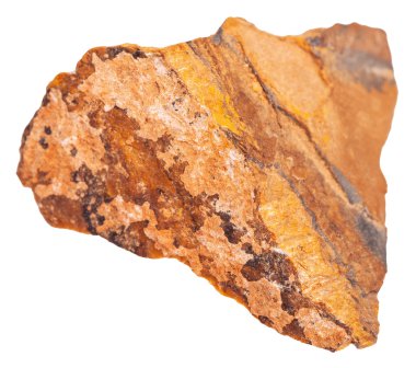 ham kaplanın gözü mineral taş izole