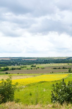 alanları ve Köyü kırsal manzara