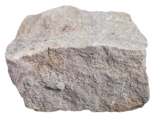 Dolomit (dolostone) mineral isolerad på vit — Stockfoto