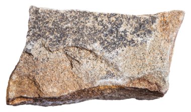 Arenite (polimiktik Kumtaşı) mineral izole