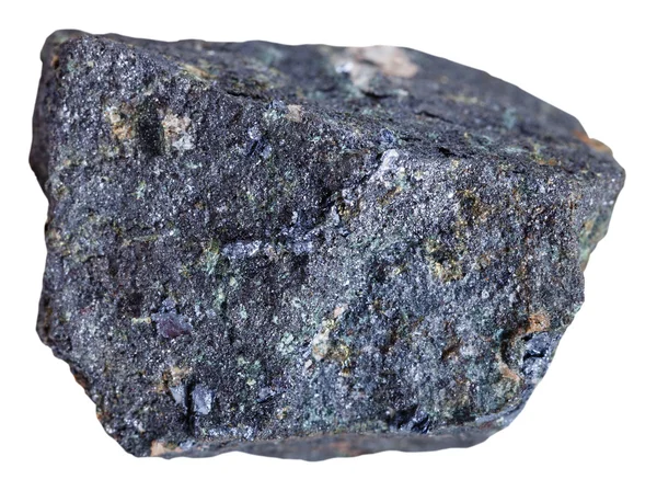 Molybdän-Stein isoliert auf weiß — Stockfoto
