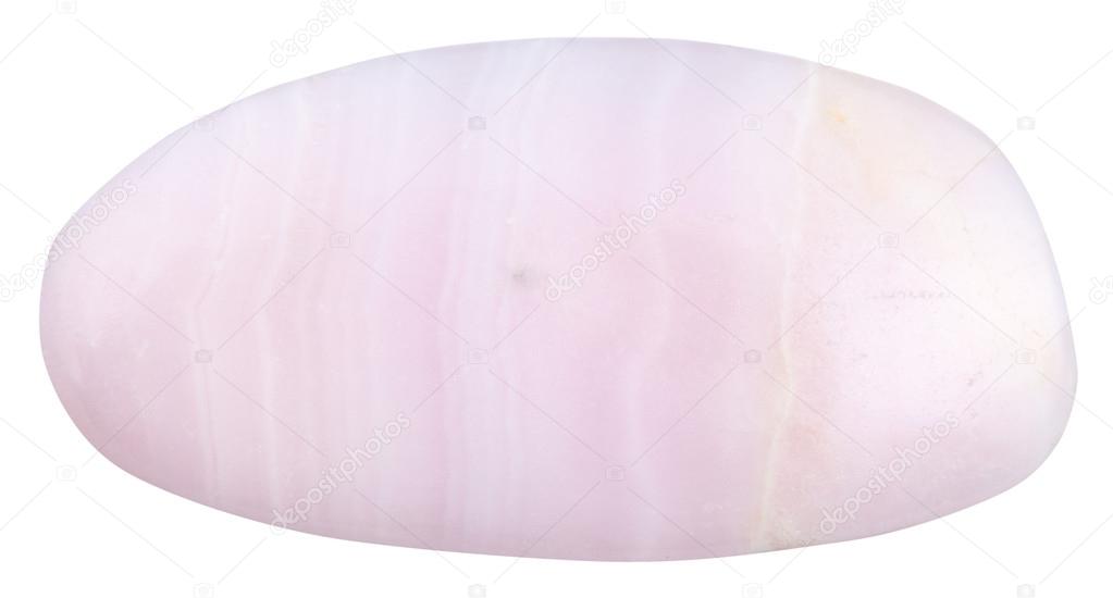 tumbled pink mangano calcite mineral stone