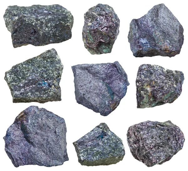 Numuneler koleksiyonundan Bornite maden — Stok fotoğraf