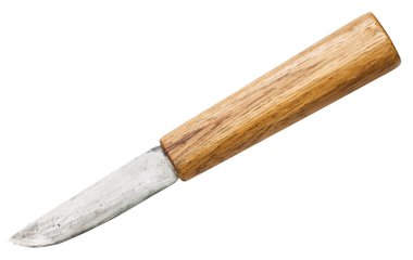yakut av bıçağı meşe ağaç saplı