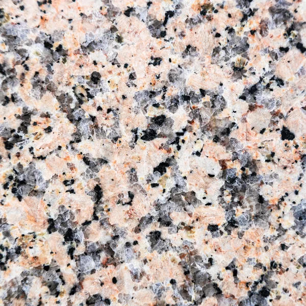 天然ピンク花崗岩の研磨されたスラブからの正方形の背景 — ストック写真