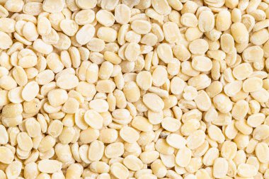 yiyecek arka planı - birçok ham urad dal (bölünmüş siyah gram) fasulyeleri kapatın