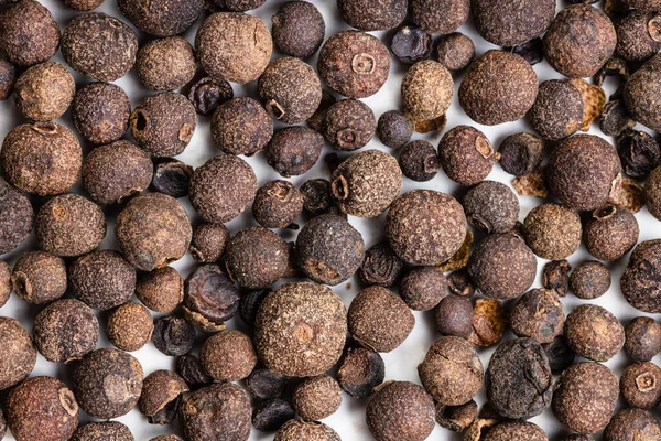 Food Background Allspice Jamaica Peppercorns — Stock Photo, Image