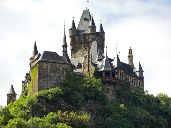 Imperiał zamek Cochem w Niemczech — Zdjęcie stockowe