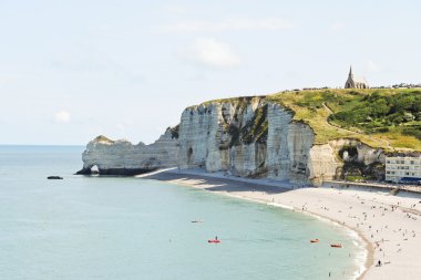 eretrat plaży na kanał La Manche