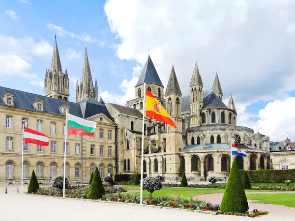 Abadía medieval de Saint-Etienne en Caen, Francia — Foto de Stock