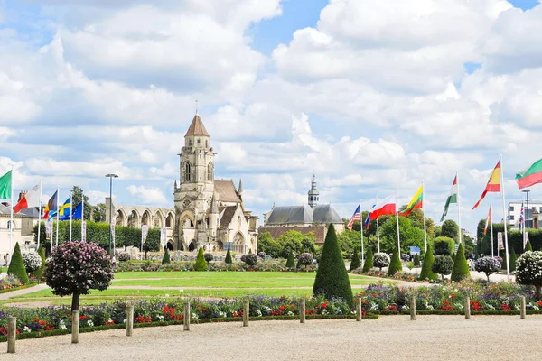 Iglesia Saint-etienne-le-vieux en Caen, Francia — Foto de Stock