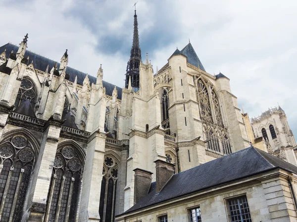 Exterior of Amiens Cathedral, France — Stock Photo, Image