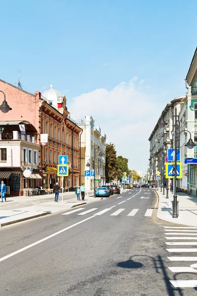 Pjatnitskaya street in Moscow after reconstruction — Stock Photo, Image