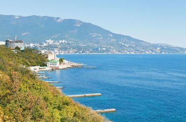 Yalta Livadia Mahallesi, Crimea görünümünü