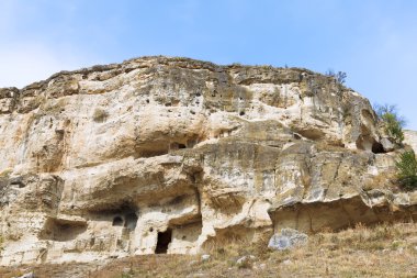 Ortaçağdan kalma şehir chufut-kale, Crimea mağaraları