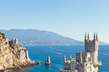 Yuva Kalesi ve rock Parus (yelken), Crimea yutmak