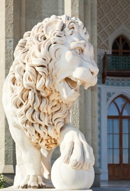 Medici aslan yakınındaki Vorontsov Sarayı'nın güney cephe