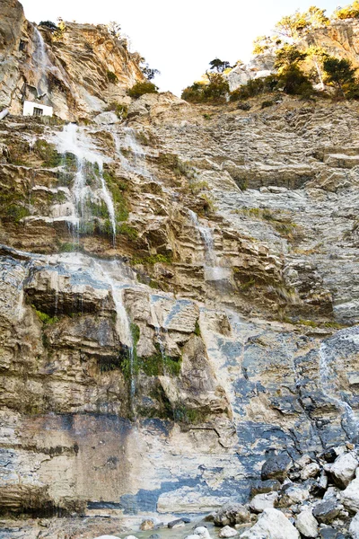 Waterfall uchan-su in Crimea — Stock Photo, Image