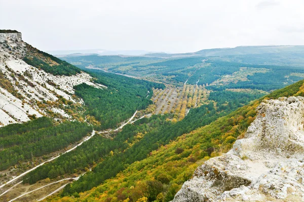 Garganta ashlama-dere en las montañas de Crimea — Foto de Stock