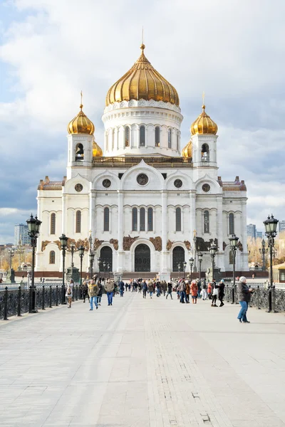 Catedral de Cristo Salvador, Moscou — Fotografia de Stock