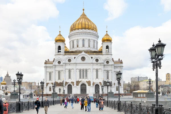 Kathedrale von Christus dem Erlöser, Moskau — Stockfoto