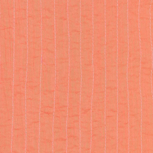 Couleur corail fond textile de soie cousue — Photo