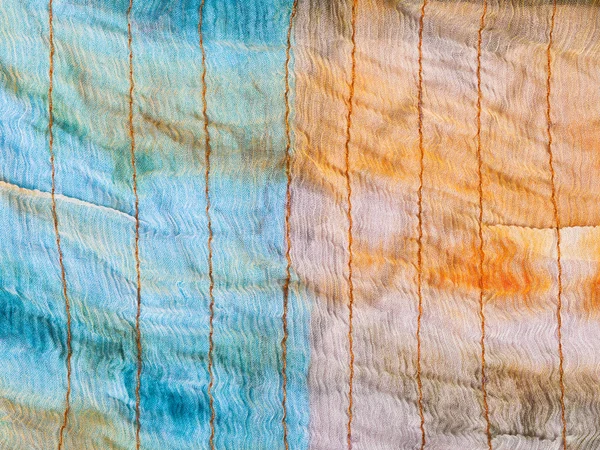 Background from stitched silk batik — Stock Photo, Image