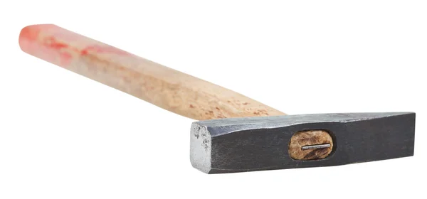Head of Cross Peen Hammer with square face — Stock Photo, Image