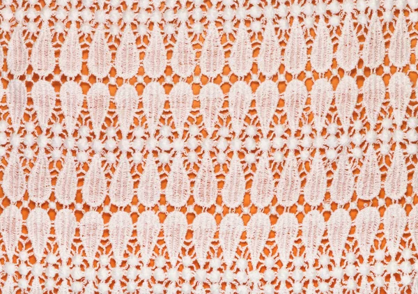 Machine knitting guipure lace — Stock Photo, Image