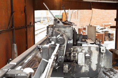 Çelik ve kesme ve bender makine takviye