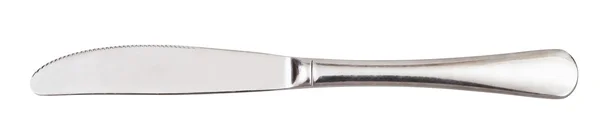 Cuchillo de servir de acero - cubiertos aislados en blanco — Foto de Stock