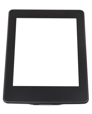 e-kitap okuyucu ekran izole dışarı kesim ile