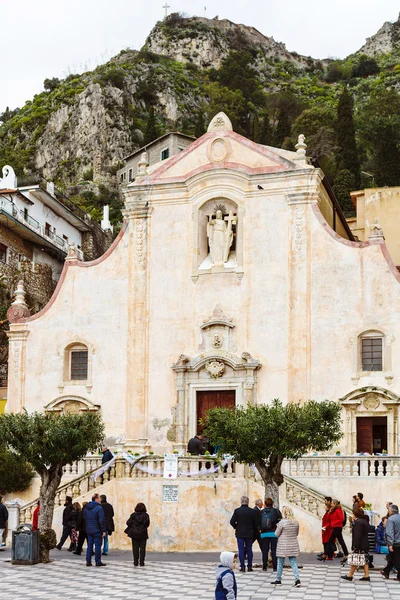 Chiesa di San Giuseppe, Taormina, Sicily — стоковое фото